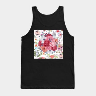 Sexy Flower T-shirt Tank Top